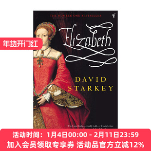 英文原版 Elizabeth 伊丽莎白一世传 英格兰首位女性君王 大卫·斯塔基 英文版 进口英语原版书籍