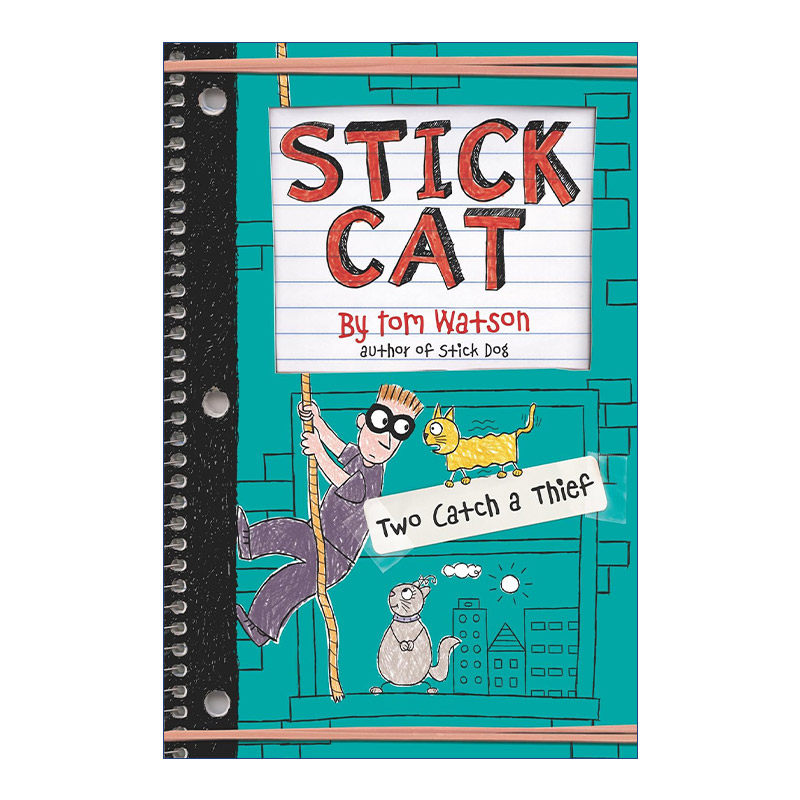 史迪猫  英文原版 Stick Cat: Two Catch a Thief 史迪猫3 精装 英文版 进口英语原版书籍