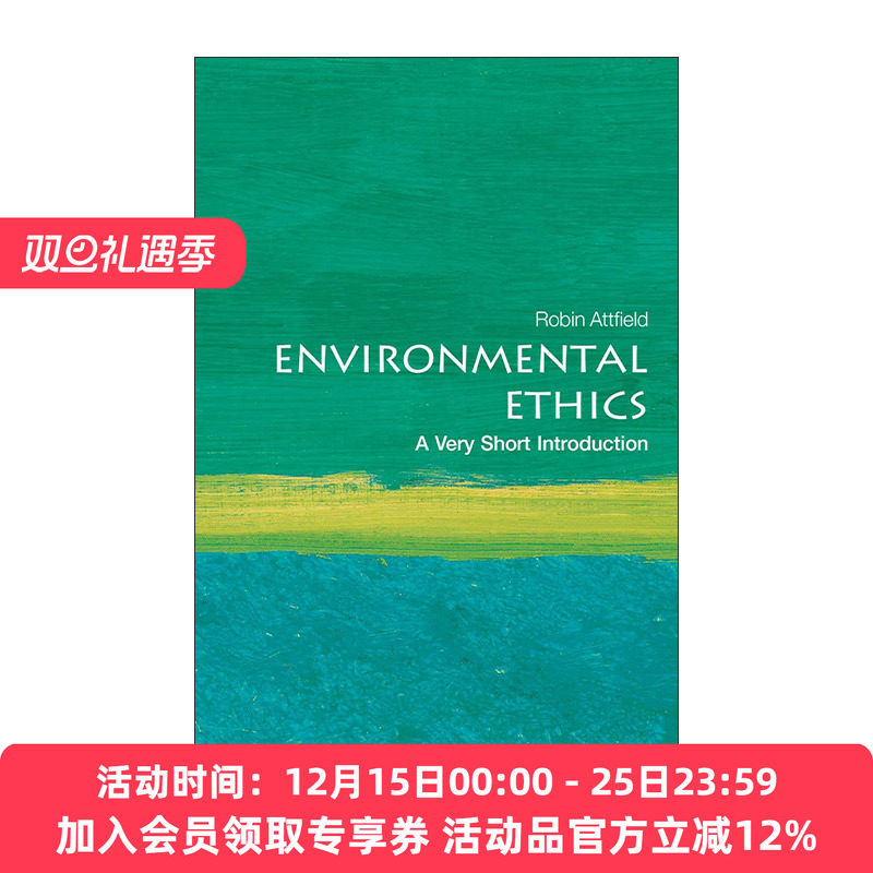 英文原版 Environmental Ethics A Very Short Introduction 牛津通识读本 环境伦理学 英文版 进口英语原版书籍