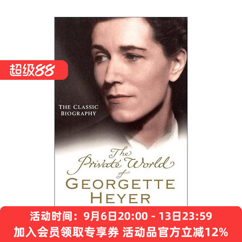 英文原版 The Private World of Georgette Heyer 乔吉特·海尔的私人世界 女性作家传记 英文版 进口英语原版书籍