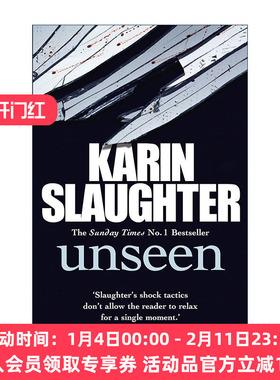 英文原版 Unseen 隐瞒 卡琳·斯劳特Karin Slaughter 特伦特探员系列7 同名美剧原著 畅销推理悬疑小说 英文版 进口英语原版书籍