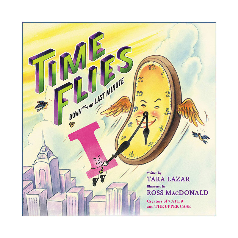 英文原版 Time Flies 时光飞逝 私家侦探I系列故事精装绘本 英文版 进口英语原版书籍