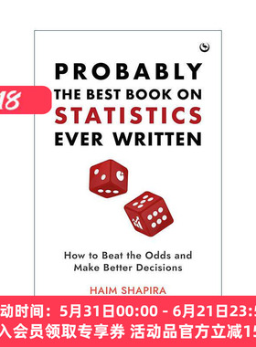 英文原版 Probably the Best Book on Statistics Ever Written 统计之书 融入生活的终极指南 角斗士 海盗与信任博弈作者哈伊姆