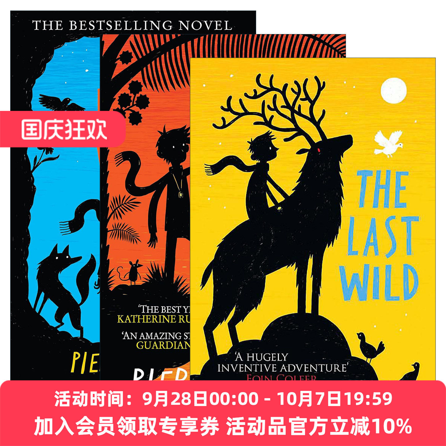 英文原版 The Last Wild Trilogy 野生三部曲系列3册 野生的超越 最后的野生 黑暗的野生 英文版 进口英语原版书籍