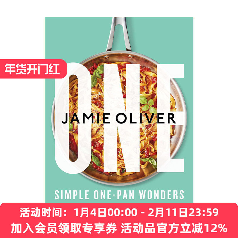 英文原版 One Simple One-Pan Wonders 一个平底锅就能实现的美食奇迹 杰米·奥利弗食谱 精装 英文版 进口英语原版书籍