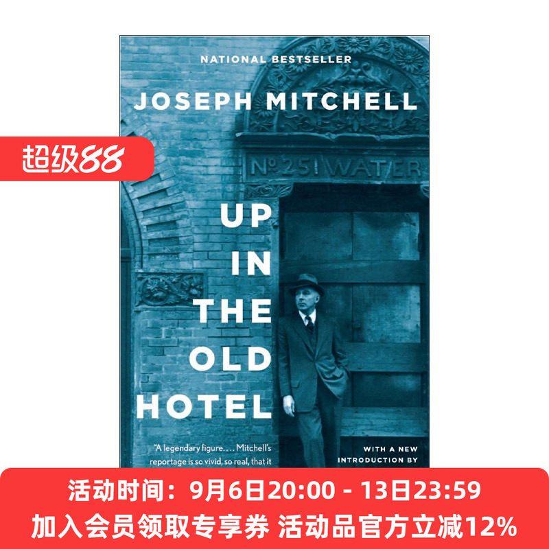 英文原版 Up in the Old Hotel 在老旅馆里 纽约旧闻录 Joseph Mitchell 英文版 进口英语原版书籍