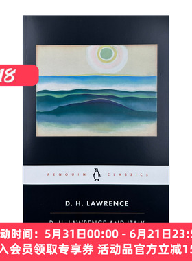 英文原版 意大利的黄昏 D.H.劳伦斯游记 D. H. Lawrence and Italy 企鹅黑经典 英文版 进口英语原版书籍