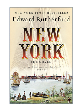纽约 英文原版 New York 历史小说 Edward Rutherfurd 英文版 进口英语原版书籍