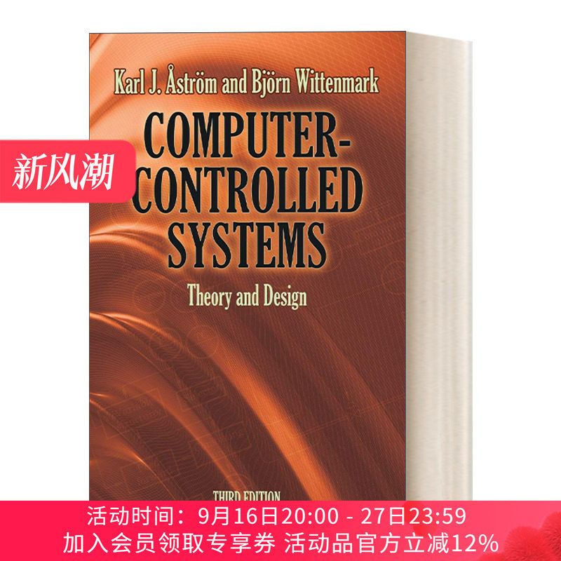 英文原版 Computer-Controlled Systems 计算机控制系统 理论与设计 电子信息科学经典教材 英文版 进口英语原版书籍