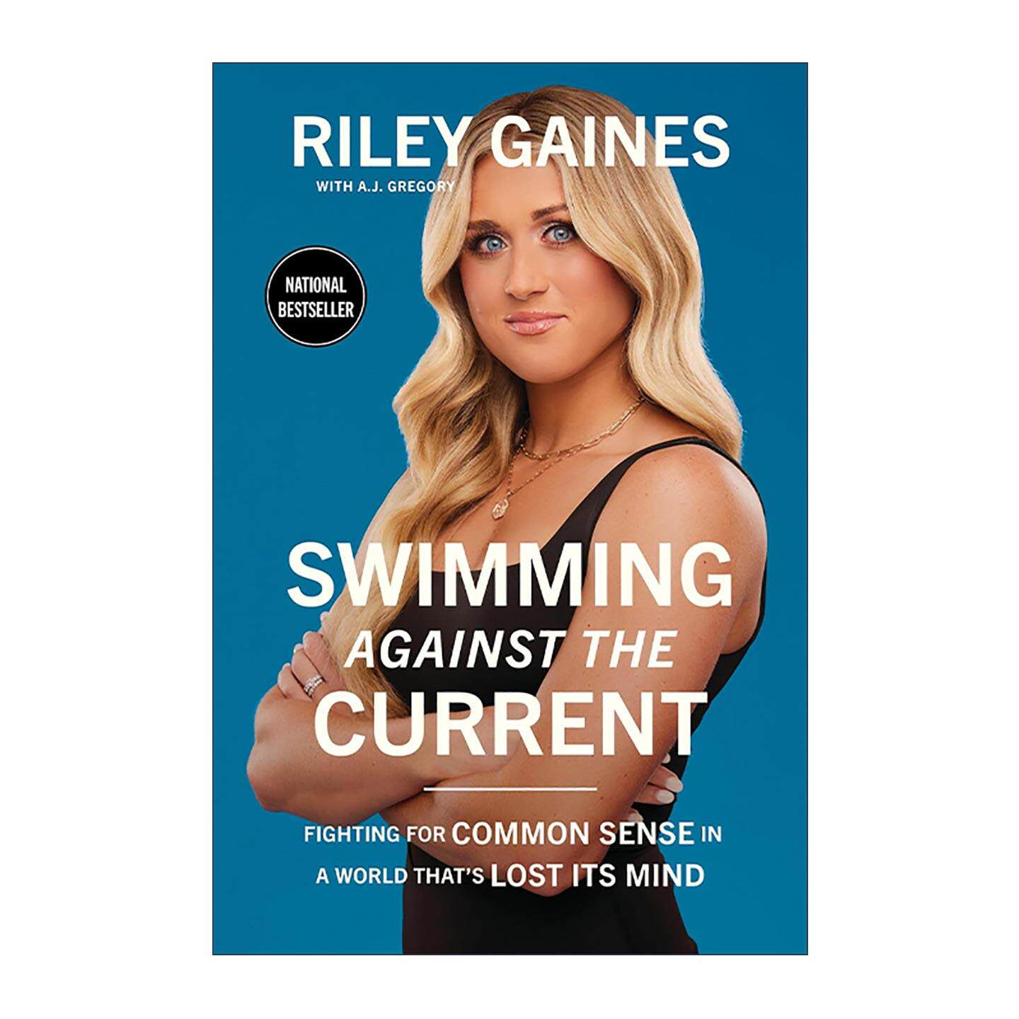 英文原版 Swimming Against the Current 逆流而游 莱莉·盖恩斯 美国游泳运动员 跨性别运动员争议 英文版 进口英语原版书籍