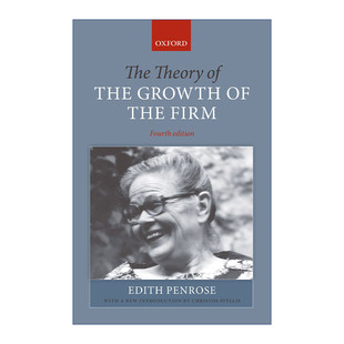 Growth 书籍 The 进口英语原版 英文版 Firm the Theory 英文原版 企业成长理论