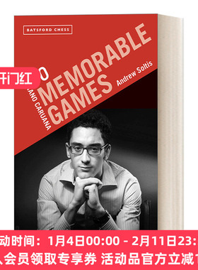 英文原版 Fabiano Caruana 60 Memorable Games 法比亚诺·卡鲁阿纳的60场棋局 英文版 进口英语原版书籍