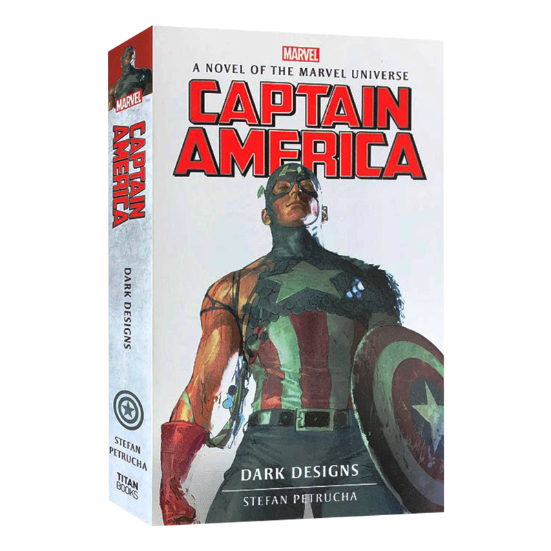 英文原版 Marvel Novels Captain America 美国队长 漫威小说 英文版