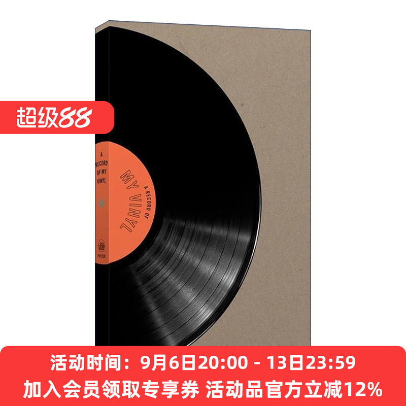 英文原版 A Record of My Vinyl 我的黑胶唱片记录 收藏家目录与指南 音乐艺术 英文版 进口英语原版书籍