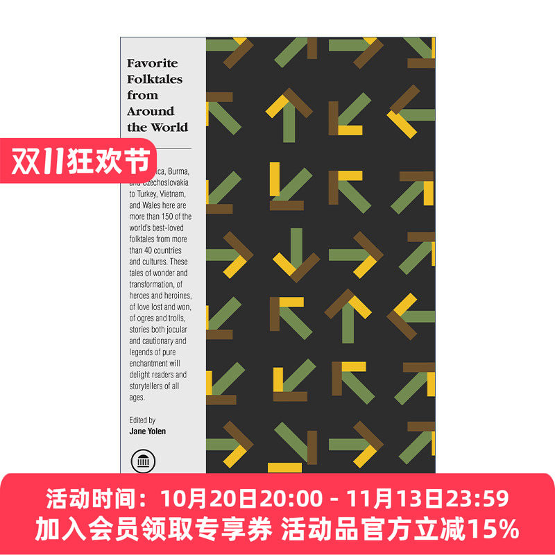 世界各地喜爱的民间故事英文原版 Favorite Folktales from Around the World The Pantheon Fairy Tale and Folklore Library