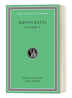 医药之父希波克拉底世代 英文原版 Generation Nature of the Child Diseases 4 Women and Barrenness 英文版 进口书