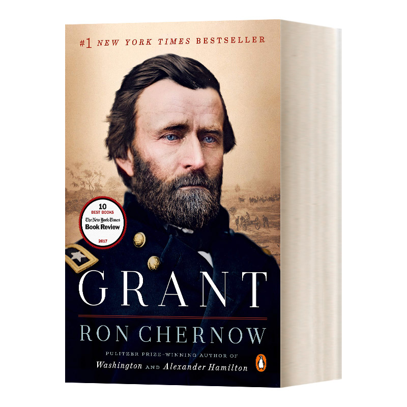 英文原版 Grant 格兰特 普利策奖获得者Ron Chernow 纽约时报畅销书 进口英语原版书籍