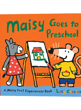 英文原版 Maisy Goes to Preschool 小鼠波波上幼儿园 英文儿童绘本 英文版 进口英语原版书籍