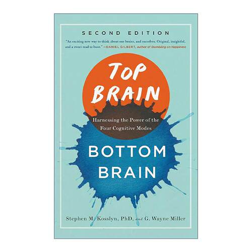 英文原版 Top Brain Bottom Brain 上脑与下脑 找到你的认知模式 哈佛大学教授Stephen M. Kosslyn 英文版 进口英语原版书籍