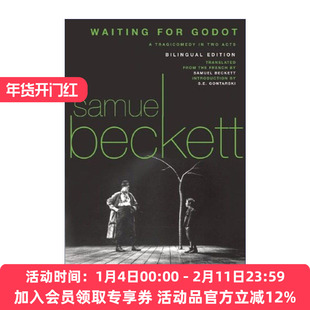 等待戈多 英法双语版 英文原版 Waiting for Godot En Attendant Godot 戏剧 Samuel Beckett塞缪尔·贝克特 进口英语原版书籍