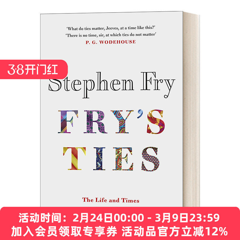 英文原版 Fry's Ties 斯蒂芬·弗雷的领带 精装 英文版 进口英语原版书籍