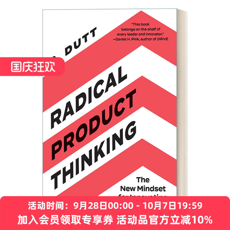 英文原版 Radical Product Thinking激进的产品思维 智能创新的新思维模式 战略策划 商业管理发展 Radhika Dutt英文版 进口英语书
