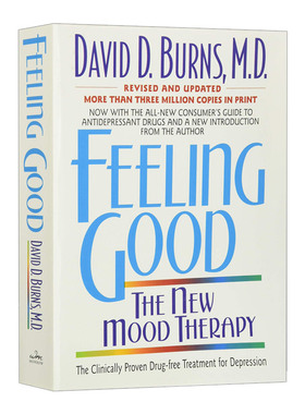 伯恩斯新情绪疗法 英文原版 Feeling Good The New Mood Therapy Revised and Updated 修订更新版 英文版 进口英语心理学书籍