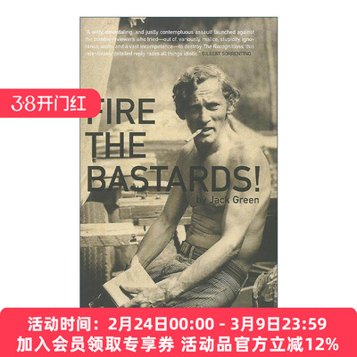 英文原版 Fire the Bastards 开除那些混蛋 The Recognitions文学批评 抨击书评媒体 Jack Green 英文版 进口英语原版书籍