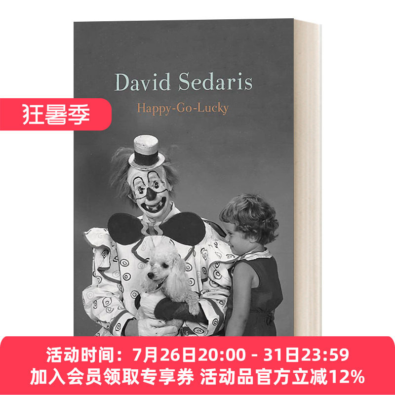 随遇而安 英文原版 Happy-Go-Lucky 大卫·赛德瑞斯 David Sedaris幽默散文 英文版 进口英语原版书籍