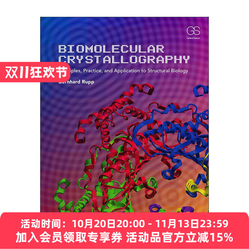 英文原版 Biomolecular Crystallography 蛋白质结晶学 精装 英文版 进口英语原版书籍