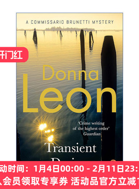 短暂欲望  英文原版 Transient Desires 基多·布鲁内蒂探案系列 唐娜·莱昂 英文版 进口英语原版书籍