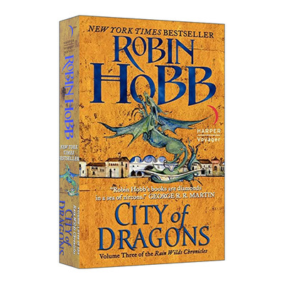 英文原版 City of Dragons 雨野原传奇3 巨龙高城 罗宾·霍布 英文版 进口英语原版书籍