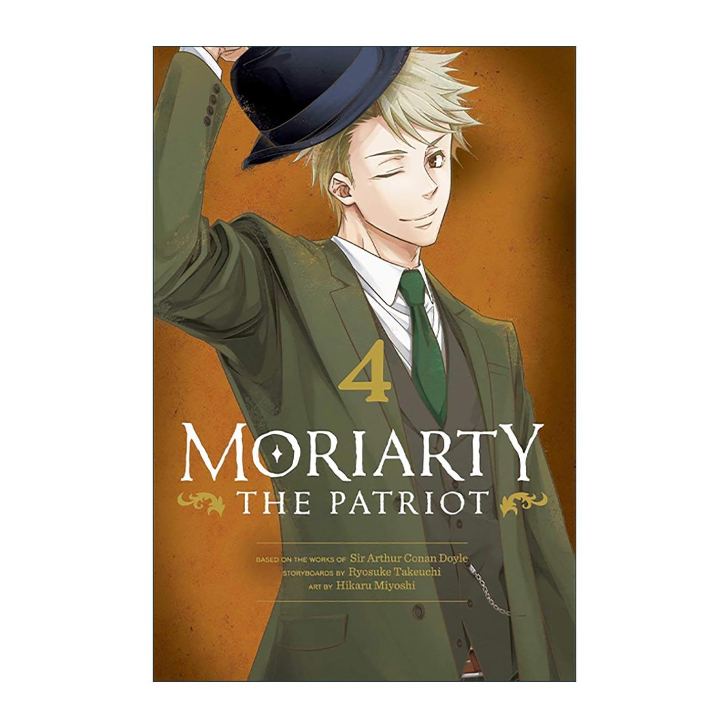 英文原版 Moriarty the Patriot Vol.4 忧国的莫里亚蒂 漫画卷四 英文版 进口英语原版书籍