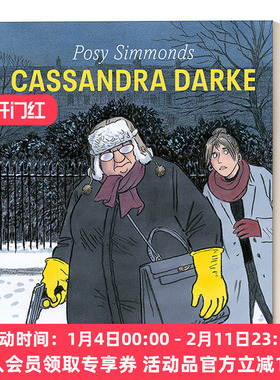英文原版 Cassandra Darke 卡桑德拉·达克 波西?西芒德斯漫画 精装 英文版 进口英语原版书籍
