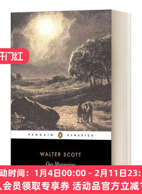 英文原版小说 Guy Mannering 盖伊·曼纳林 英文版 进口英语原版书籍