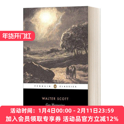 英文原版小说 Guy Mannering 盖伊·曼纳林 英文版 进口英语原版书籍