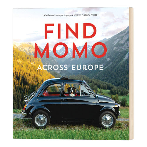 英文原版 Find Momo Across Europe 让我们找到莫莫4 穿越欧洲 英文版 进口英语原版书籍
