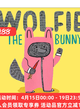 英文原版 Wolfie the Bunny 我的弟弟是小狼 精装绘本 金风筝奖得主Ame Dyckman 英文版 进口英语原版书籍