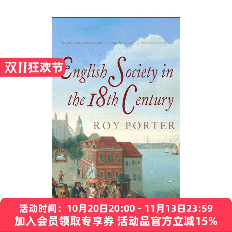 英文原版 The Penguin Social History of Britain 企鹅18世纪英国社会史 英文版 进口英语原版书籍