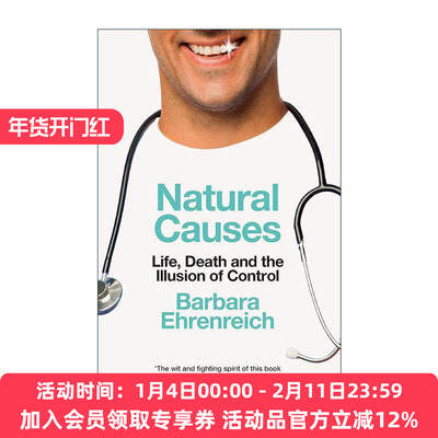 英文原版 Natural Causes 自然因素 生命的起伏 死亡的必然与控制的幻影 英文版 进口英语原版书籍