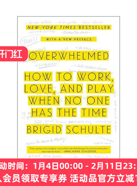 英文原版 Overwhelmed 不堪重负 如何在没人有时间的时候工作 恋爱和娱乐 英文版 进口英语原版书籍