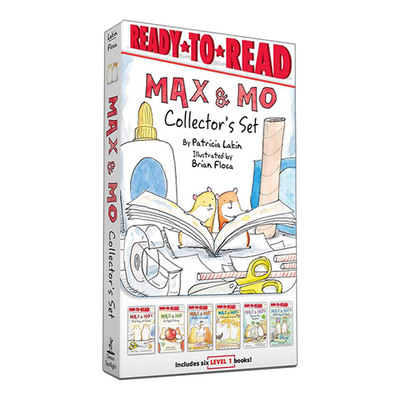 英文原版 Max & Mo Collector's Set 预备阅读第1级马克斯和莫的收藏套装6册 儿童英语早教启蒙分级阅读 英文版 进口英语原版书籍