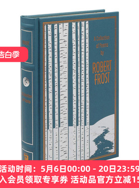 罗伯特诗选 云经典 英文原版 A Collection of Poems by Robert Frost Leather-bound Classics Leather Bound 英文版