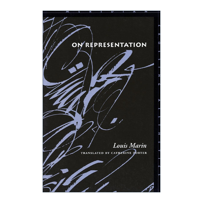 英文原版 On representation 论表征 路易·马兰 英文版 进口英语原版书籍