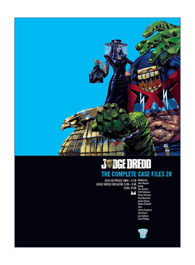特警判官  英文原版 Judge Dredd Case Files 28 漫画合集28 英文版 进口英语原版书籍