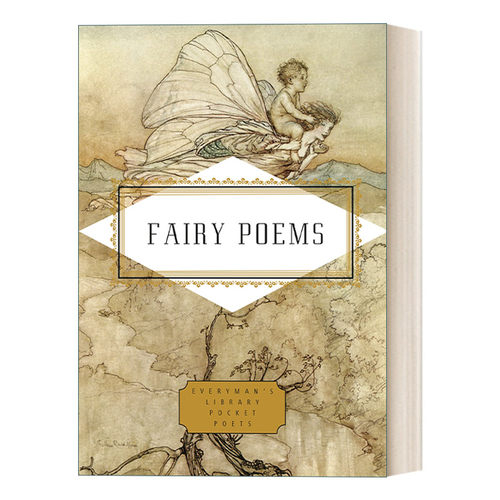 童话诗选 英文原版 Fairy Poems Everyman's Library 人人图书馆精装收藏版 Lynne Greenberg 英文版 进口英语原版书籍