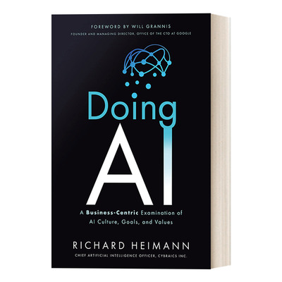 人工智能 英文原版 Doing AI 以商业为中心的人工智能文化 目标和价值观研究 Richard Heimann 精装 英文版 进口英语原版书籍
