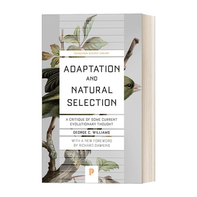 英文原版 Adaptation and Natural Selection 适应与自然选择 生物进化 George C. Williams 英文版 进口英语原版书籍