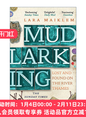 英文原版 Mudlarking 泥泞寻宝 遗失在泰晤士河的伦敦生活 劳拉?麦克莱姆 英文版 进口英语原版书籍