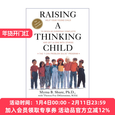 英文原版 Raising a Thinking Child 如何培养孩子的社会能力 教孩子学会解决冲突和与人相处的技巧 英文版 进口英语原版书籍